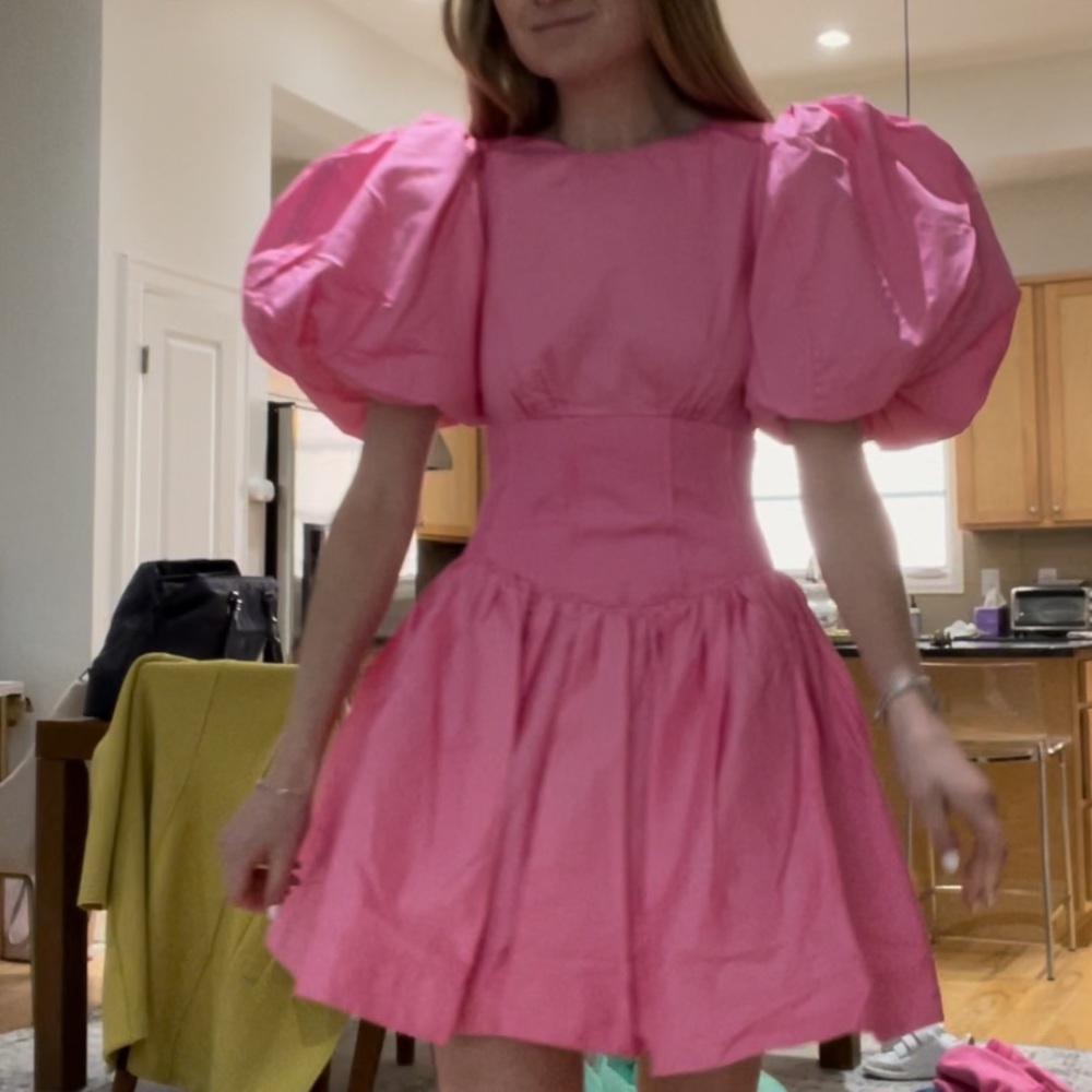 Aje Gianna puff sleeve dress - Picture 2 of 3